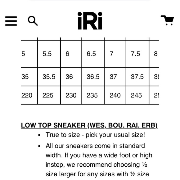IRI NYC WES I Low Top Platform Sneaker EU 37.5,US 7.5.according to size chart. - Picture 13 of 13